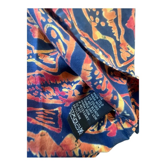 Vintage Polo Ralph Lauren X Ralph Lauren Rare Polo Jeans Fish All Over Print XXL - Picture 8 of 10